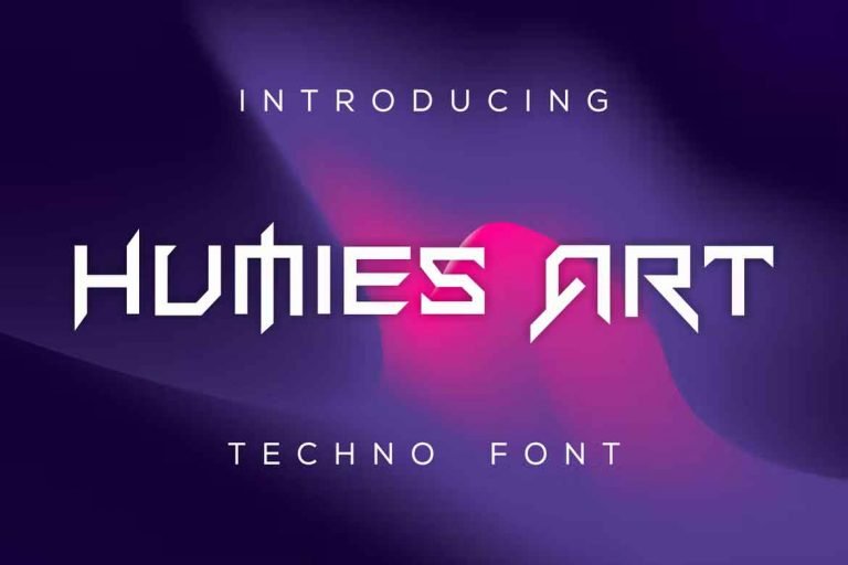 Humies Art Font
