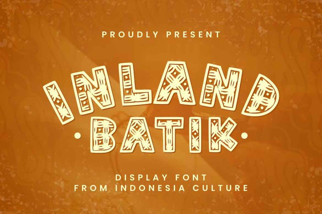 Inland Batik Font