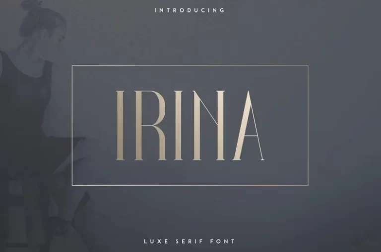 Irina Luxe Serif Font