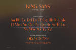 King Sans Font