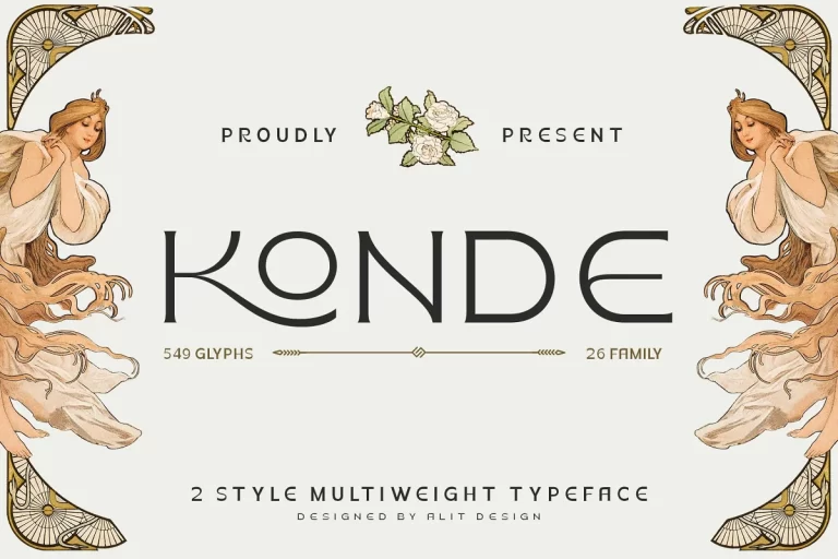 Konde Font