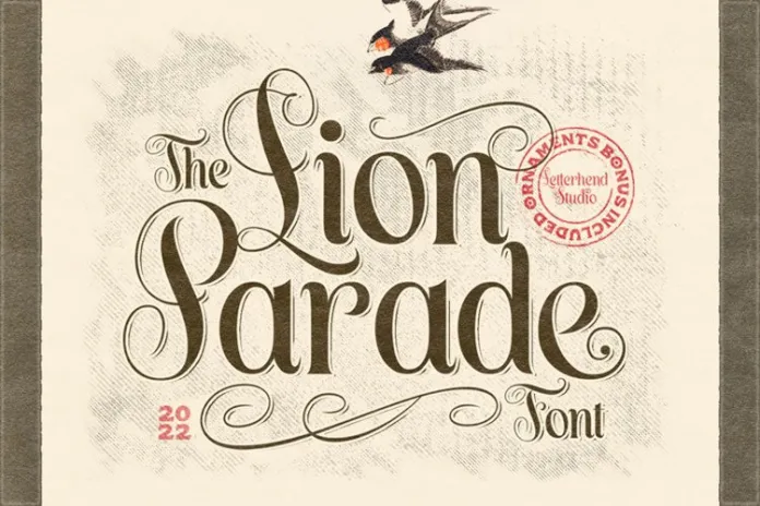 Lion Parade Font