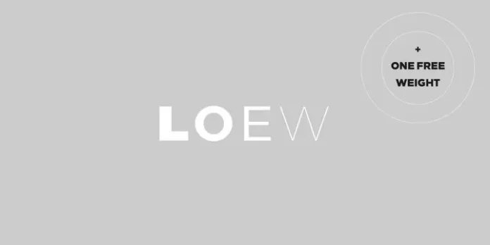 Loew Sans Serif Font