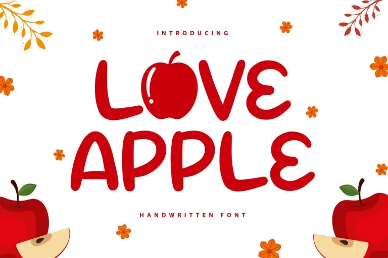 Love Apple Font