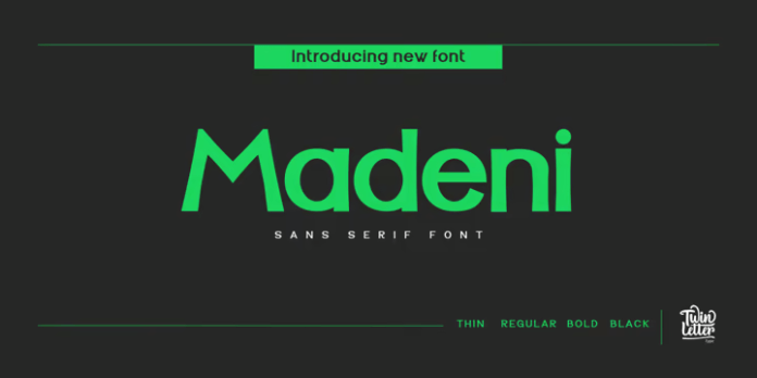 Madeni Font Family