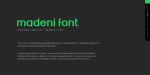 Madeni Font Family