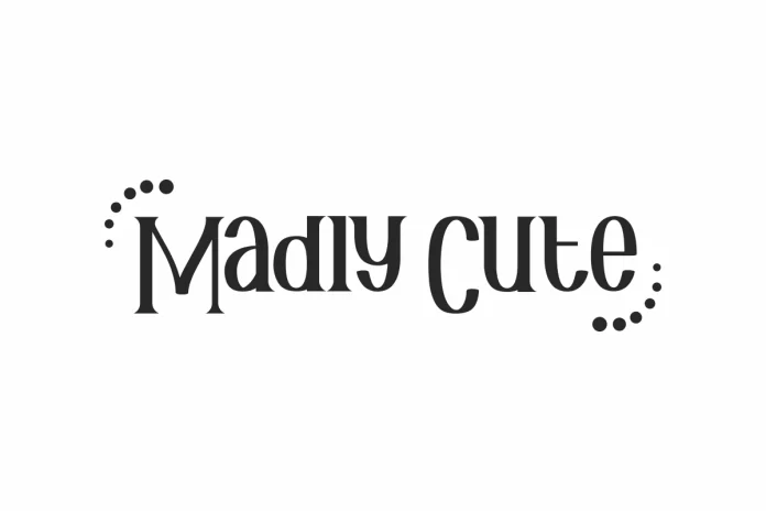 Madly Cute Font