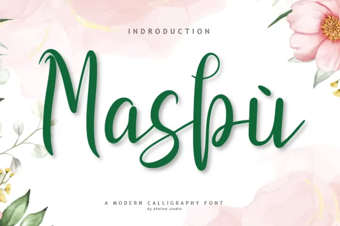 Masbu Font