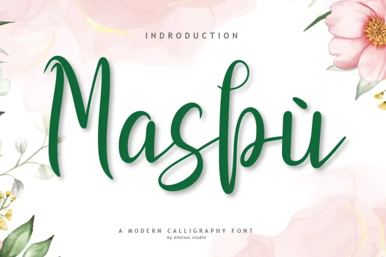 Masbu Font