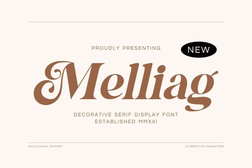 Melliag Font