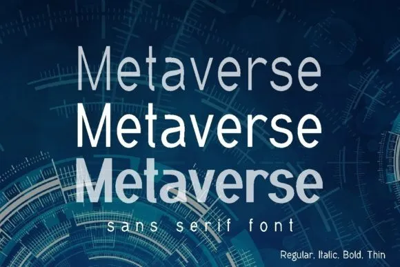 Metaverse Font