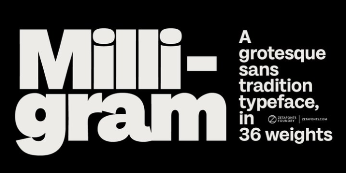 Milligram Font
