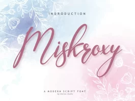 Miskroxy Font