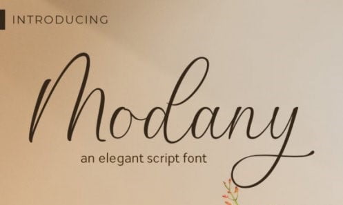 Modany Font