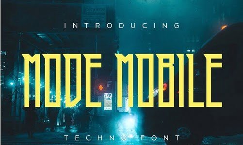 Mode Mobile Font
