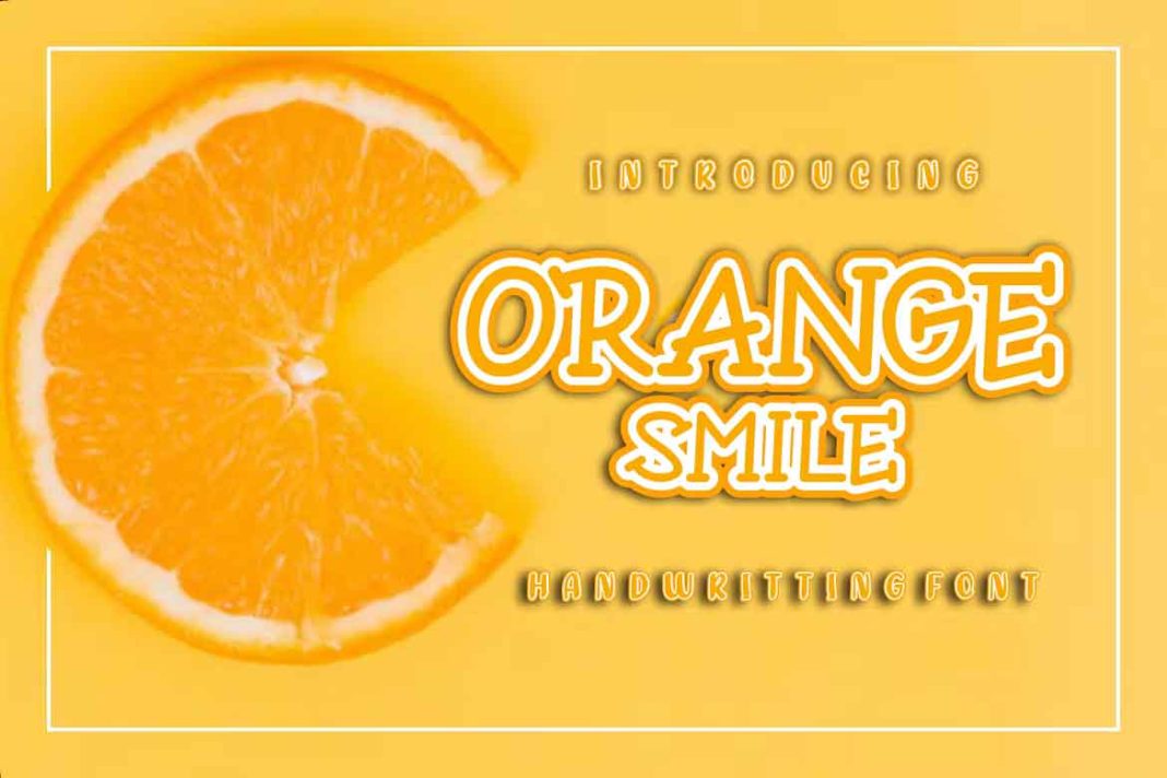 Orange Smile Font