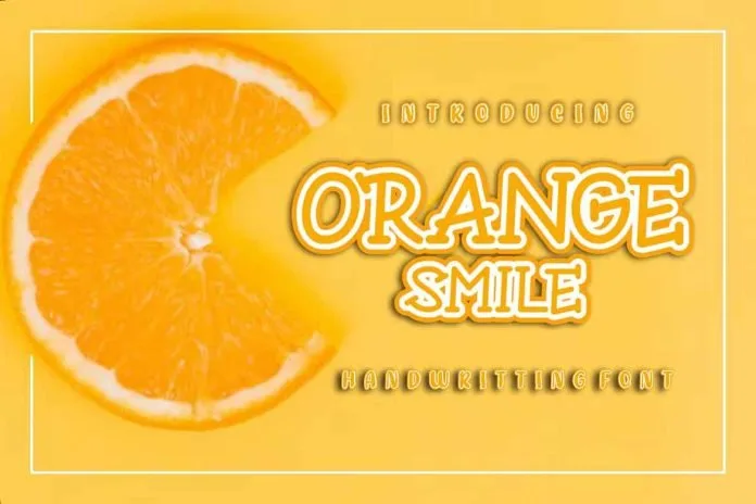 Orange Smile Font