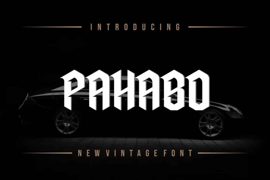 Pahabo Font