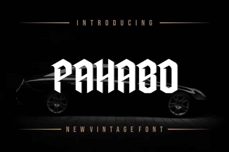 Pahabo Font
