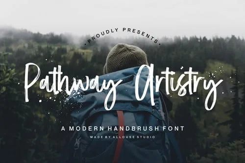 Pathway Artistry Script Font