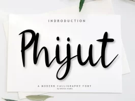 Phijut Font