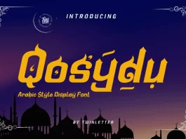 Qosydu Font