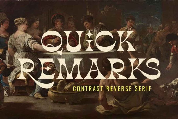 Quick Remarks Font