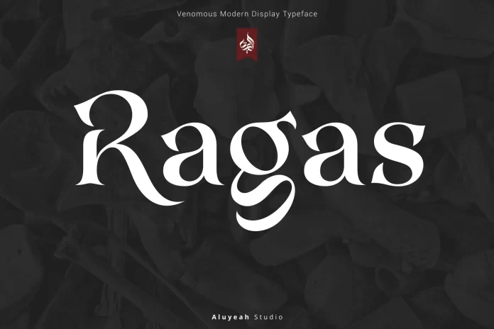 Ragas - Modern Display Typeface Font