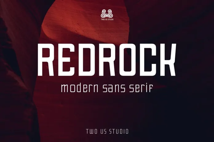 Redrock Display Font