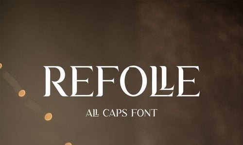 Refolle Font