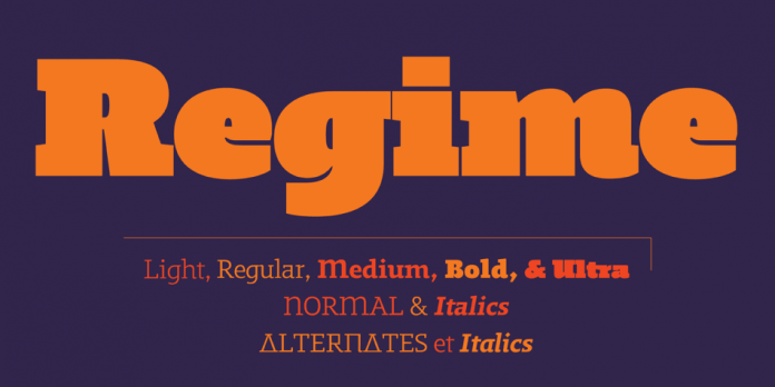 Regime Font