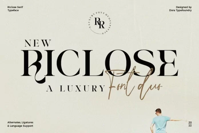 Riclose Serif Font Family