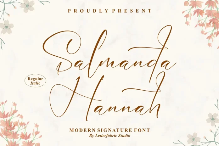 Salmanda Hannah Font