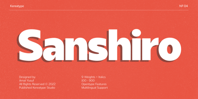 Sanshiro Font Family