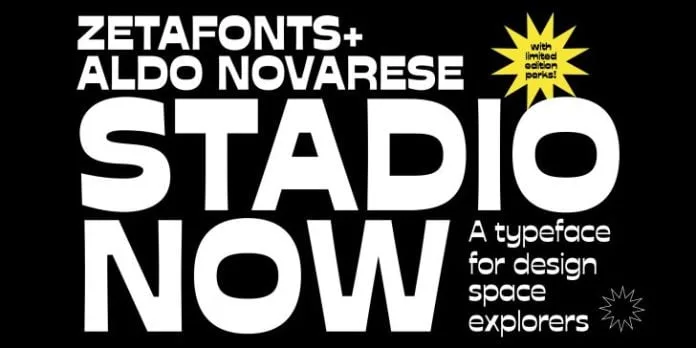 Stadio Now Font