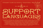 Straight-Flush-Font