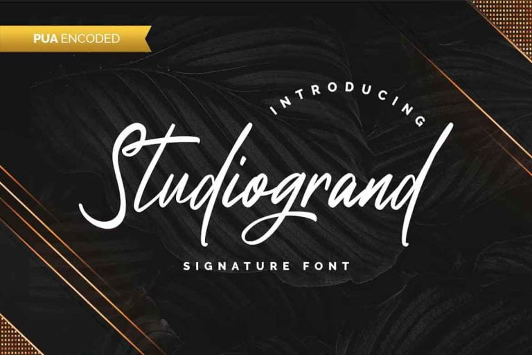 Studiogrand Font