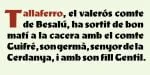 Taull Font