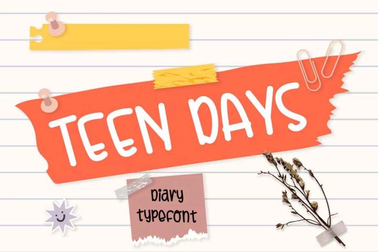 Teen Days Font