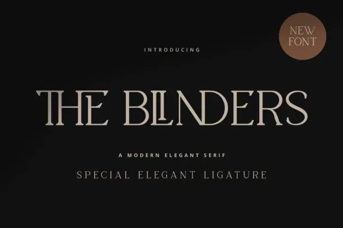 The Blinders Font