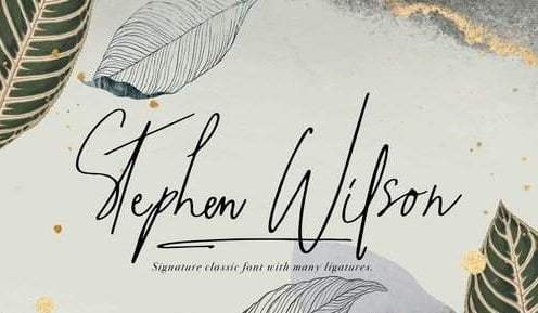 The Maestro - Signature Classic Font