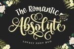 The Romantic Absolute Font
