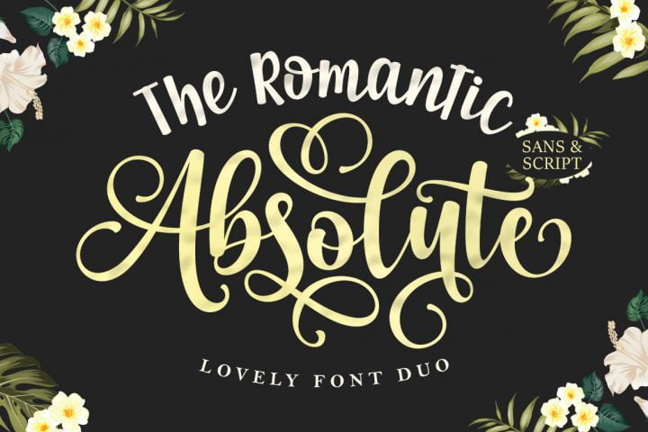 The Romantic Absolute Font