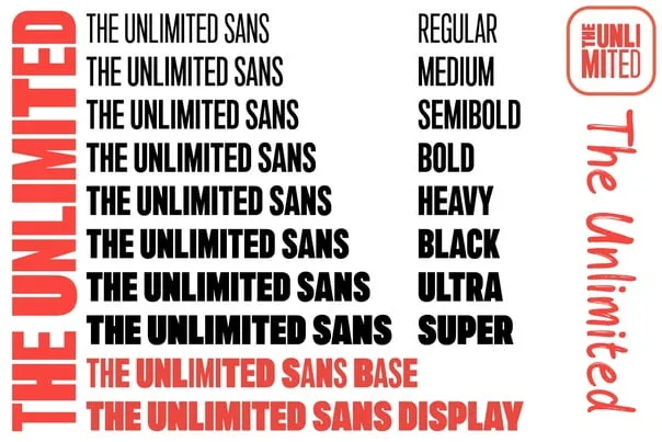 The Unlimited Sans Font