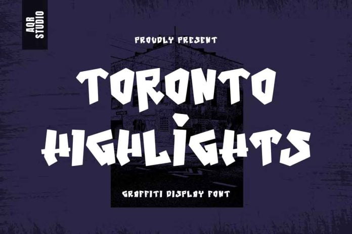 Toronto Highlights Font