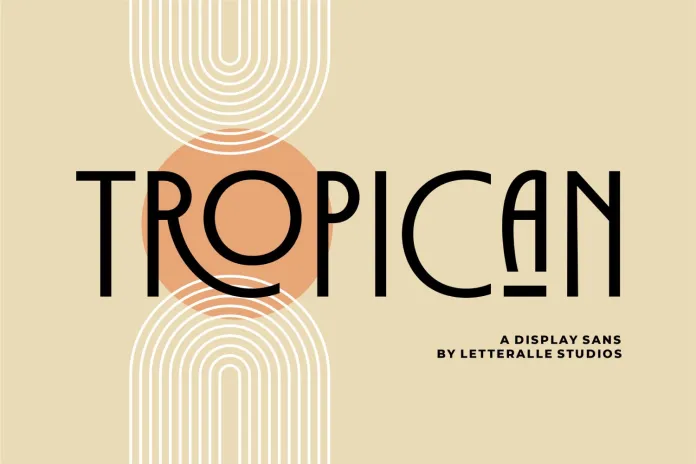 Tropican Sans Serif Font