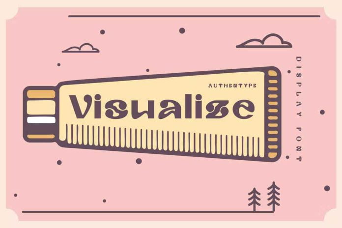 Visualize Display Font