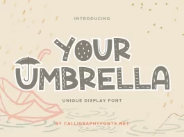 Your Umbrella Font