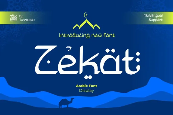 Zekat Font
