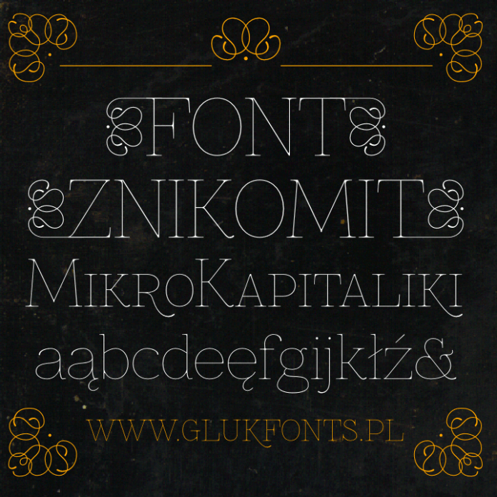 Znikomit Font